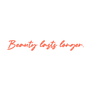 beauty lasts longer quote SVG PNG design with an uplifting message