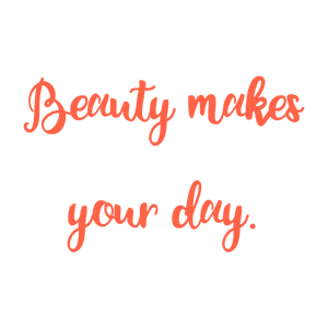 beauty makes your day quote SVG PNG design with an uplifting message