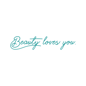 beauty loves you quote SVG PNG design with an uplifting message