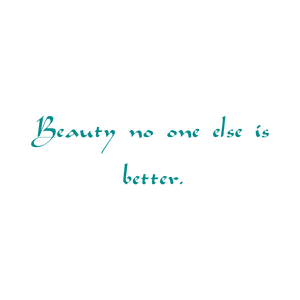 beauty no one else is better quote SVG PNG design