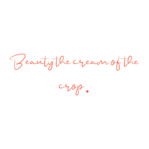 beauty the cream of crop quote SVG PNG design with an uplifting message