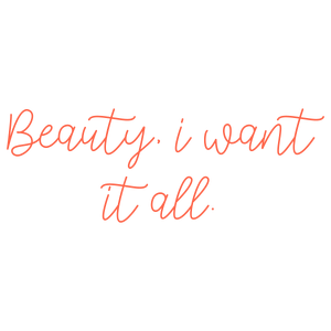 beauty i want it all quote SVG PNG design