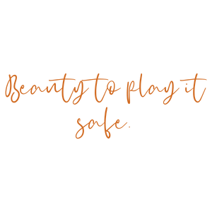 beauty to play it safe quote SVG PNG design with an uplifting message