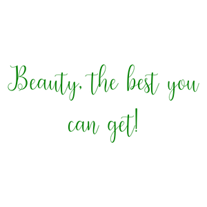 beauty the best you can get quote SVG PNG design with an uplifting message