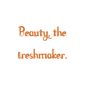 beauty the freshmaker quote SVG PNG design with bold lettering