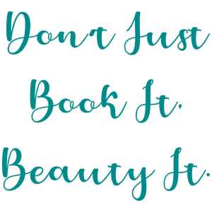 don't just book it beauty quote SVG PNG design