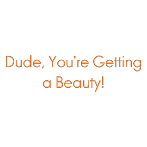dude you're getting a beauty quote SVG PNG design with an uplifting message