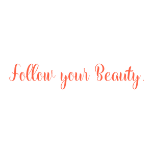 follow your beauty quote SVG PNG design with an uplifting message
