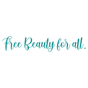 free beauty for all quote SVG PNG design with bold lettering, an uplifting message