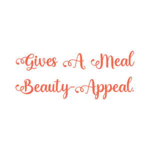 gives a meal beauty appeal quote SVG PNG design with hand-drawn style