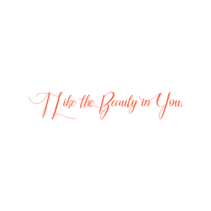 i like the beauty in you quote SVG PNG design with an uplifting message