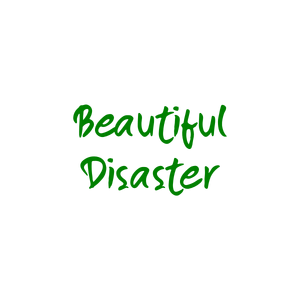 fbeautiful disaster506 quote SVG PNG design with hand-drawn style
