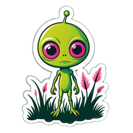 alien illustration SVG PNG design