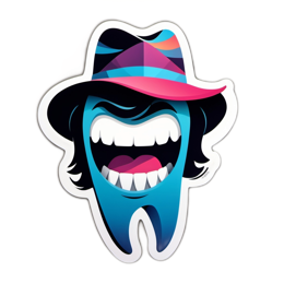 sticker funky SVG PNG design