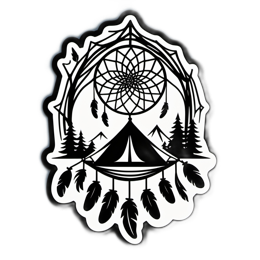 dreamcatcher nature SVG PNG design with clean design elements