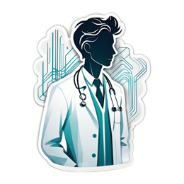 medical illustration SVG PNG design with clean design elements