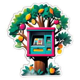 fruit tree atm SVG PNG design