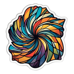 colorful pattern SVG PNG design with clean design elements