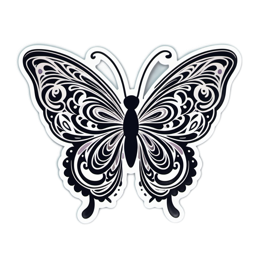 butterfly pattern SVG PNG design