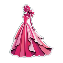 fashion princess SVG PNG design