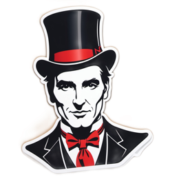 sticker character SVG PNG design with clean design elements