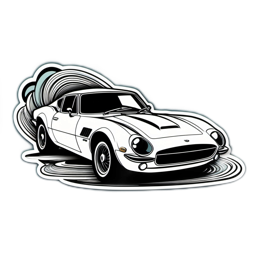 car illustration SVG PNG design with clean design elements