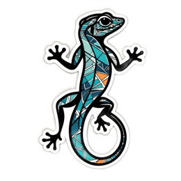 gecko SVG PNG design with clean design elements