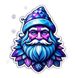 santa character winter SVG PNG design