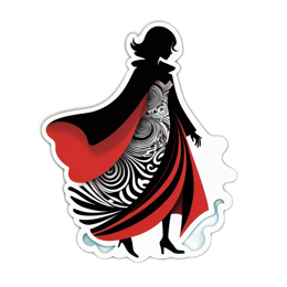fashion illustration SVG PNG design with clean design elements
