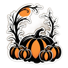pumpkins SVG PNG design with clean design elements