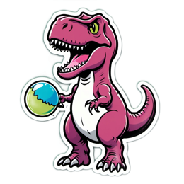 dinosaur ball SVG PNG design