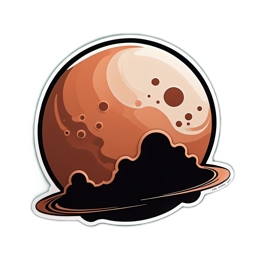 planet space SVG PNG design with clean design elements