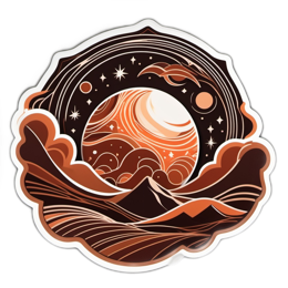 fantasy space SVG PNG design