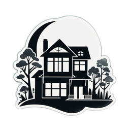 artistic home SVG PNG design