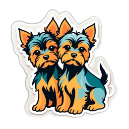 stickers dogs SVG PNG design with clean design elements