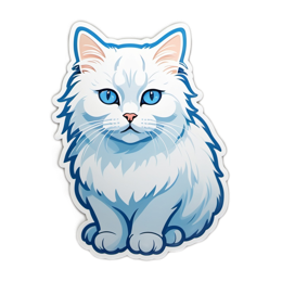 sticker cat SVG PNG design