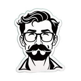 fashion sticker SVG PNG design with clean design elements