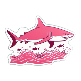 fantasy shark SVG PNG design with clean design elements