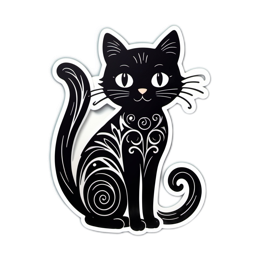 pet blackcat SVG PNG design