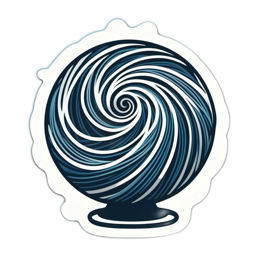 pattern swirl SVG PNG design with clean design elements