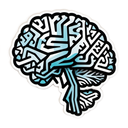 brain SVG PNG design with clean design elements