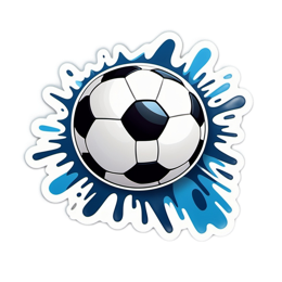 soccer ball SVG PNG design with clean design elements