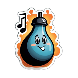sticker happy SVG PNG design with clean design elements