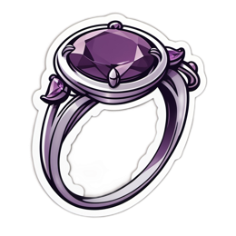 ring gemstone SVG PNG design with clean design elements