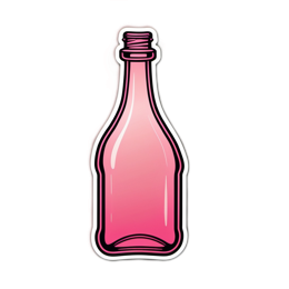 drink bottle SVG PNG design with clean design elements