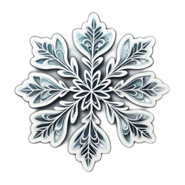snowflake patterns SVG PNG design