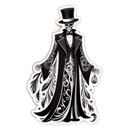 fantasy skeleton SVG PNG design