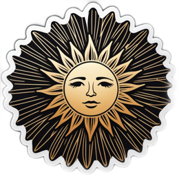 sun SVG PNG design with clean design elements