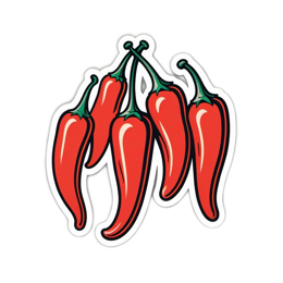 stickers spicy SVG PNG design with clean design elements