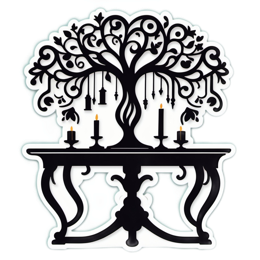 tree lanterns SVG PNG design